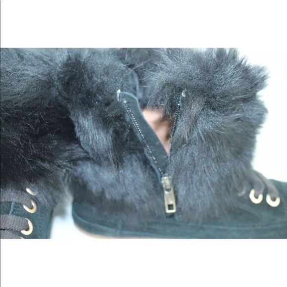 UGG ANTOINE MONGOLIAN FLUFFY FUR WOMENS SNEAKERS - Picture 5 of 8
